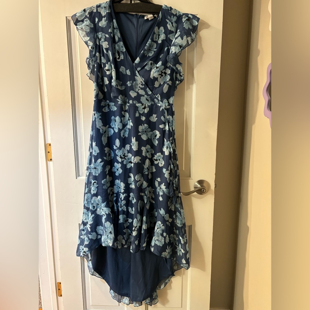 NWT Charlotte Russe floral high low dress